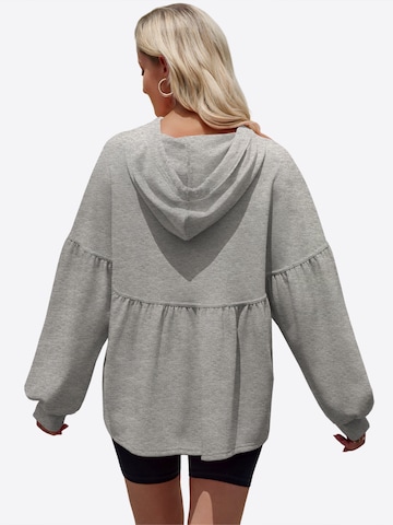 Imily Bela - Sudadera en gris: atrás