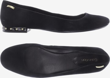 Calvin Klein Flats & Loafers in 41 in Black: front