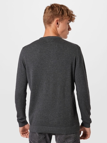 Only & Sons Regular Fit Pullover 'Alex' in Grau