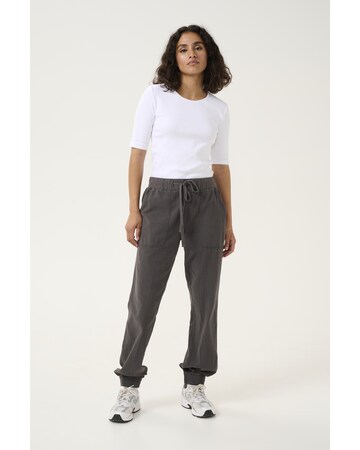 Kaffe Tapered Hose 'KA Naya' in Grau