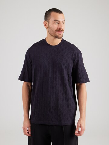 T-Shirt ARMANI EXCHANGE en bleu : devant