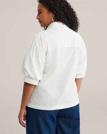WE Fashion - Blusa en blanco