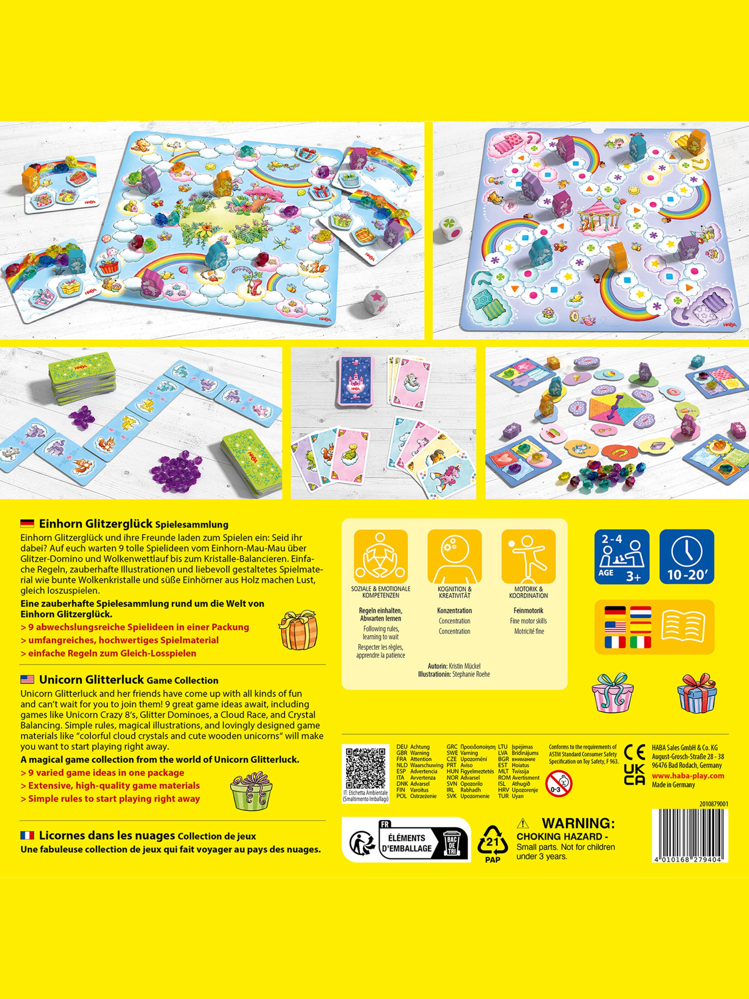 HABA Game ' Einhorn Glitzerglück ' in Mixed colors