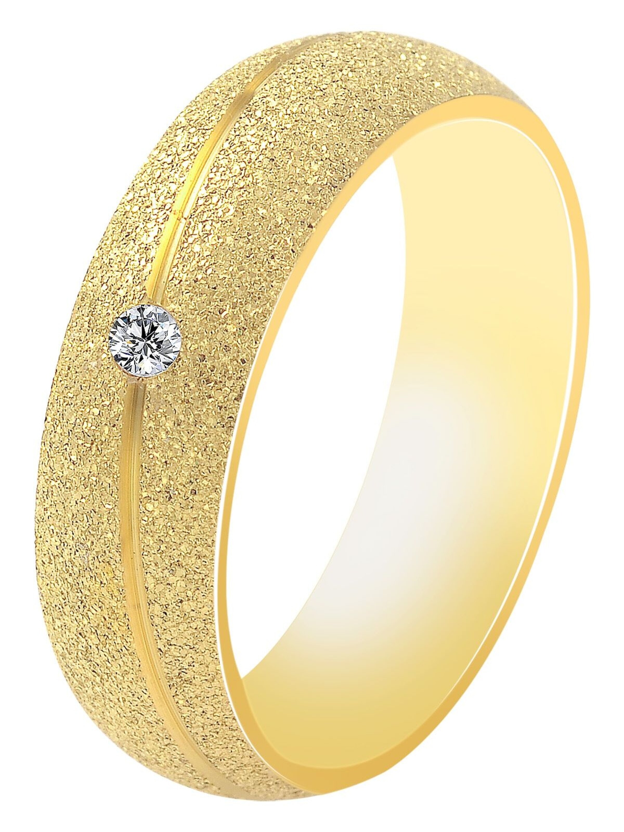 Akzent Ring 'Luara, Ionenplattierung' in Gold: front