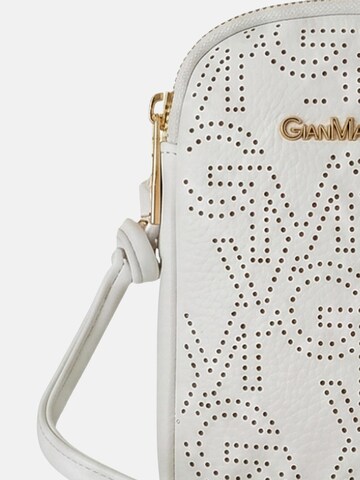 Borsa a tracolla di GianMarco Venturi in bianco