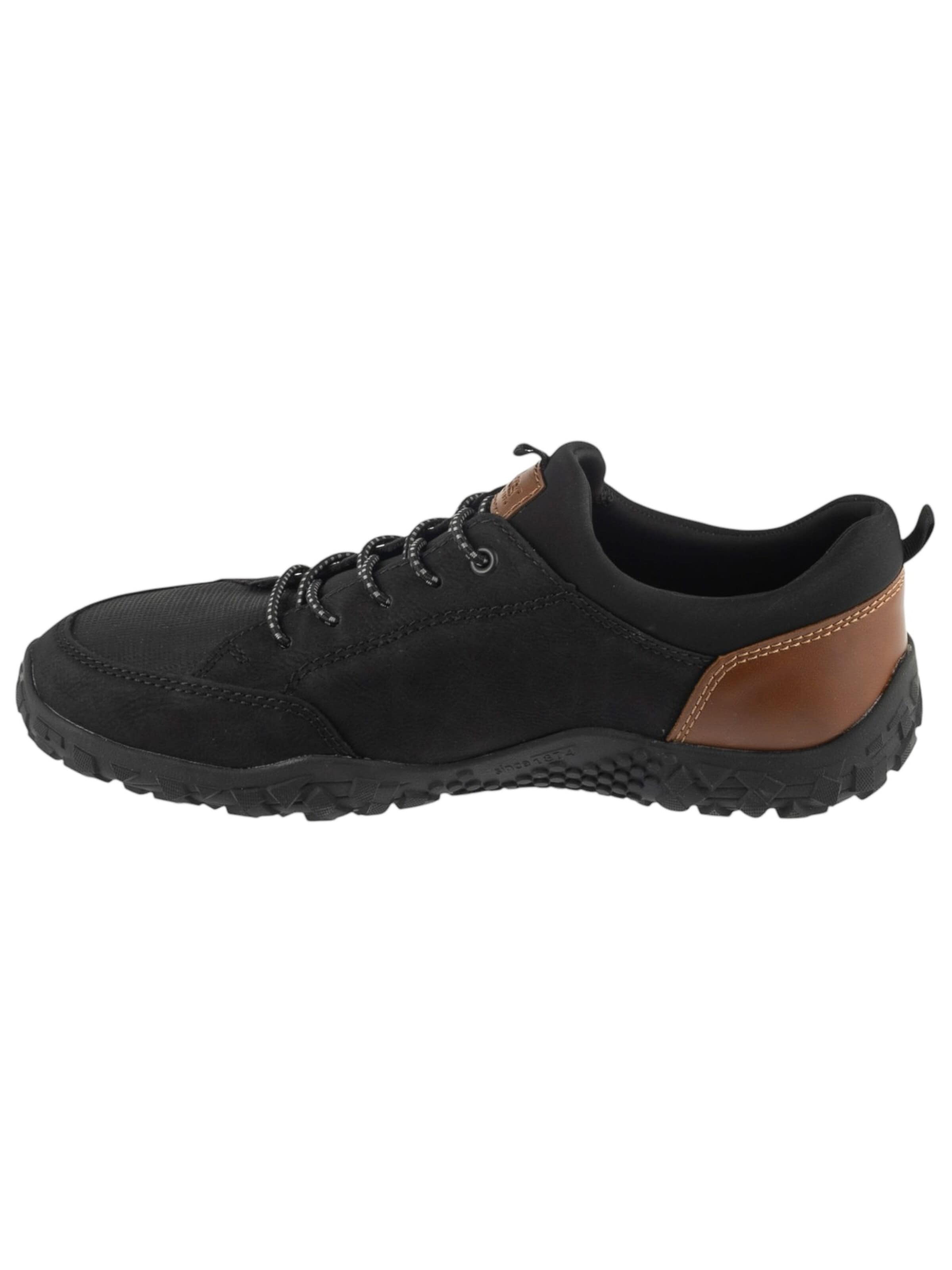 Rieker Sportlicher Schnürschuh 'Shoes 08150'‌‌‌‌ in Schwarz