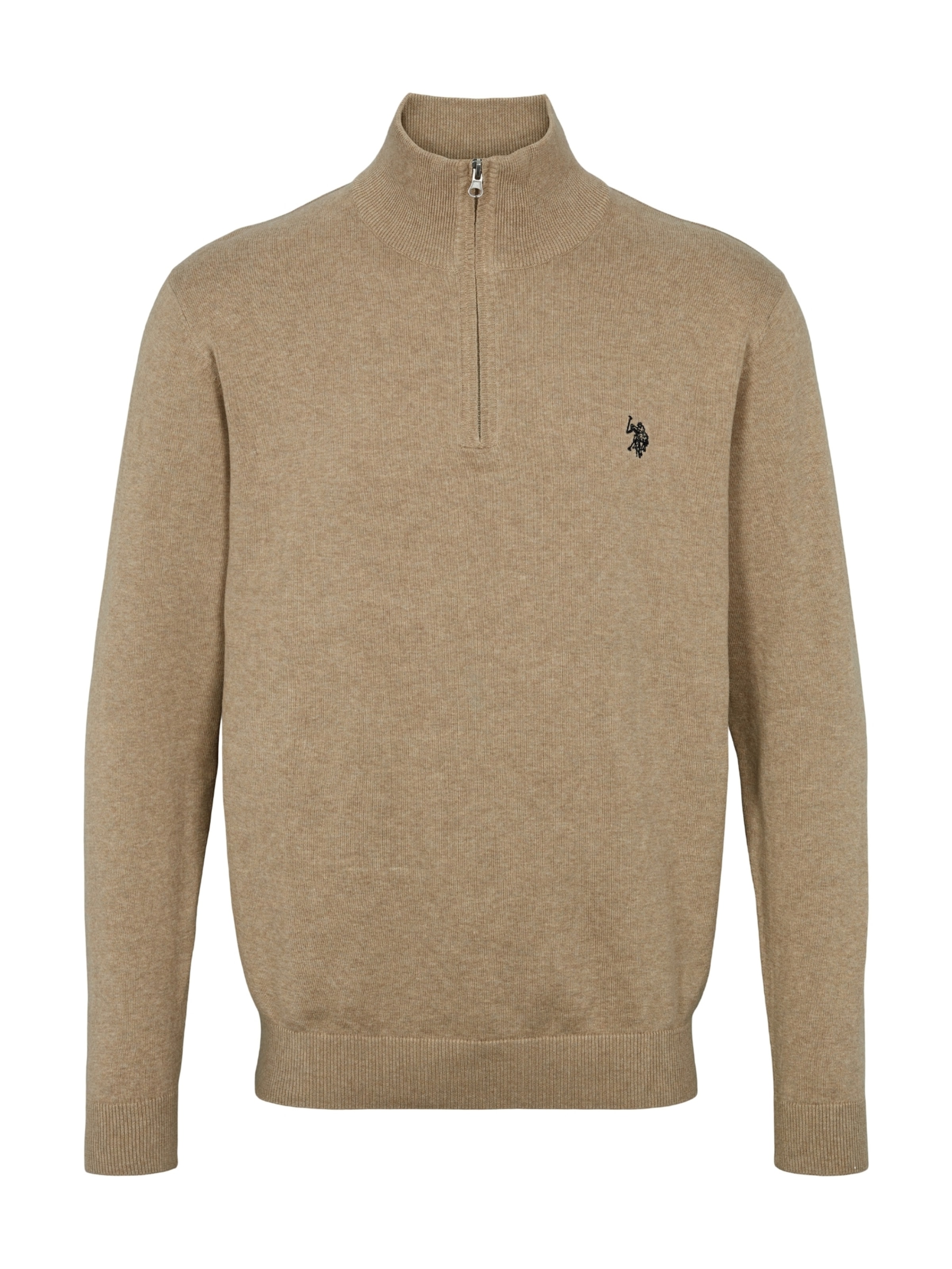 Pull-over 'Brison' U.S. POLO ASSN. en beige : devant