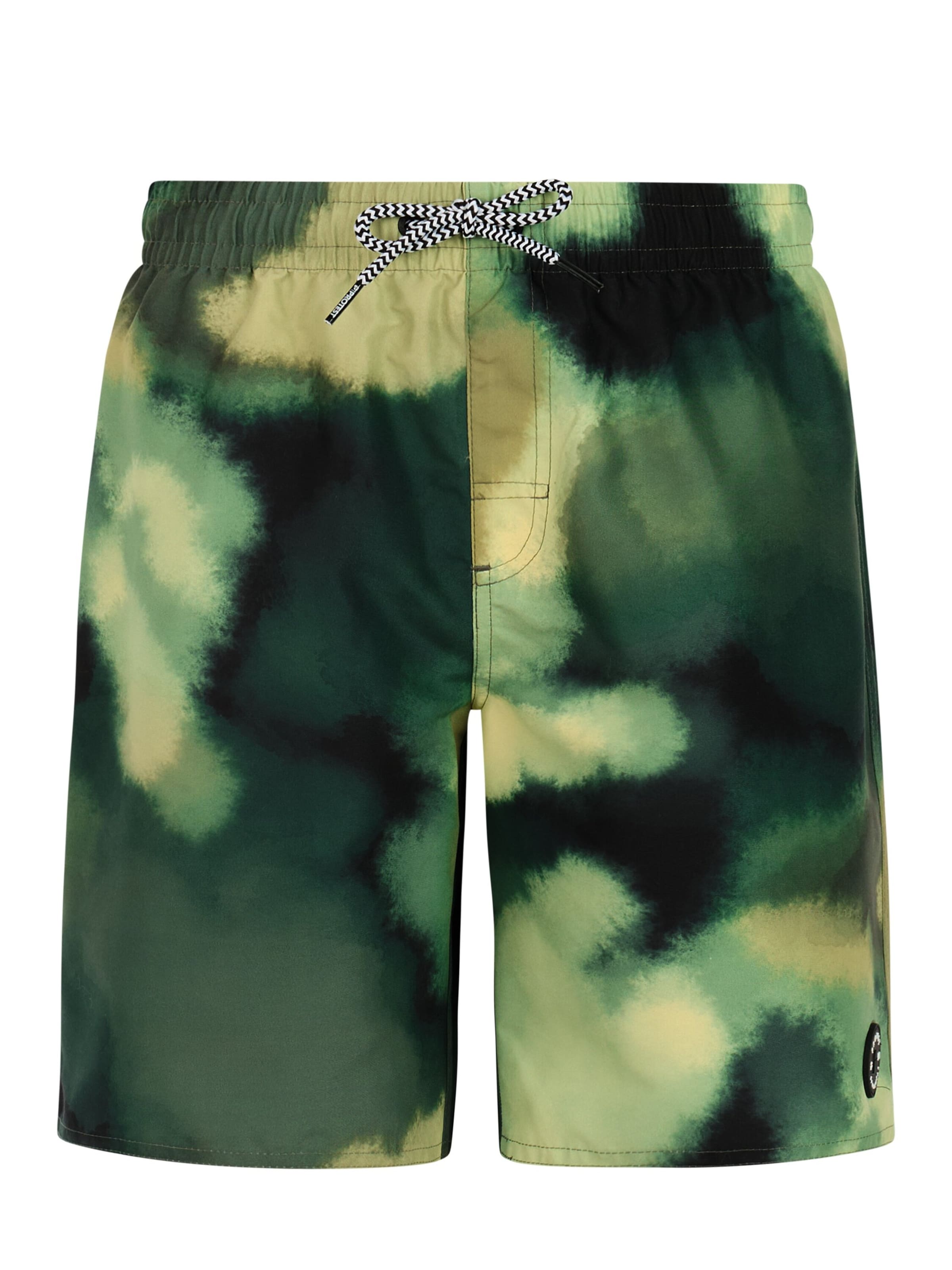 PROTEST Board Shorts 'PRTEmil JR' in Green: front