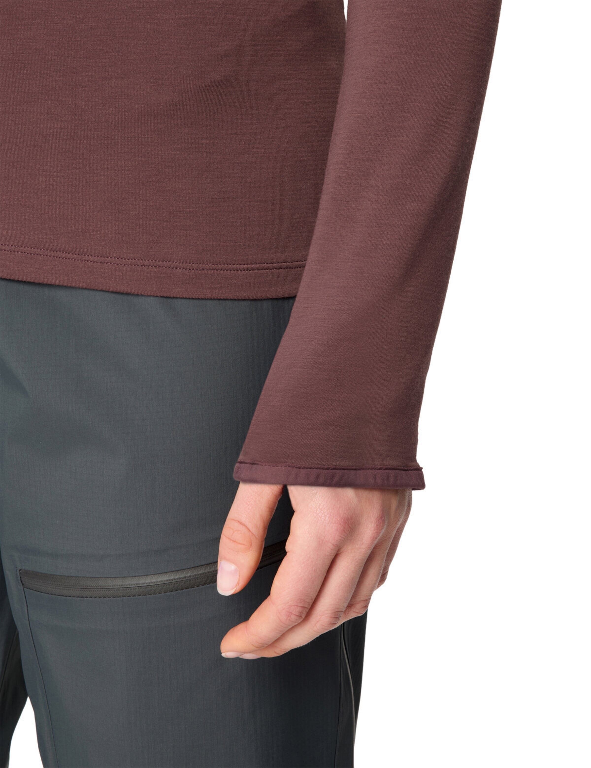 VAUDE Funktionsshirt 'Monviso' in Rot