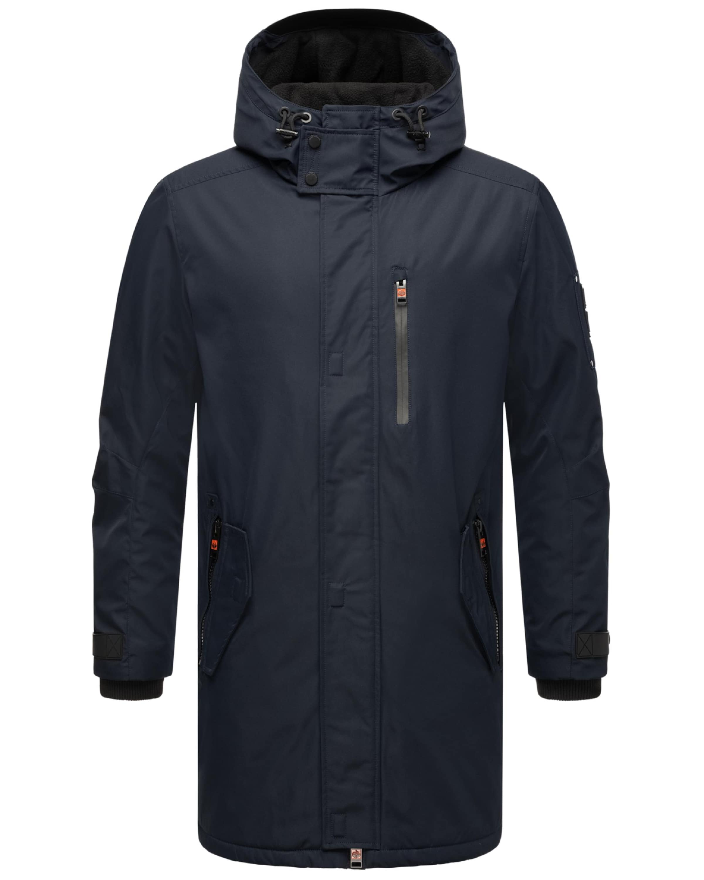 STONE HARBOUR - Chaqueta funcional 'Lanzoo' en azul: frente