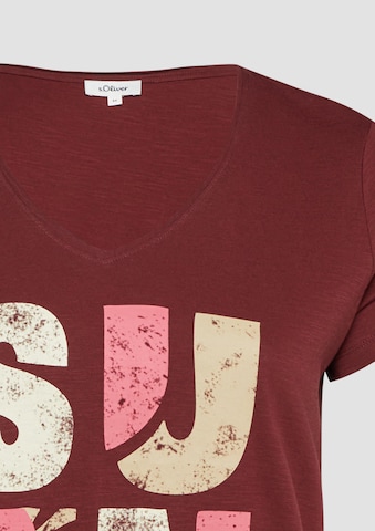 s.Oliver Shirt in Rood