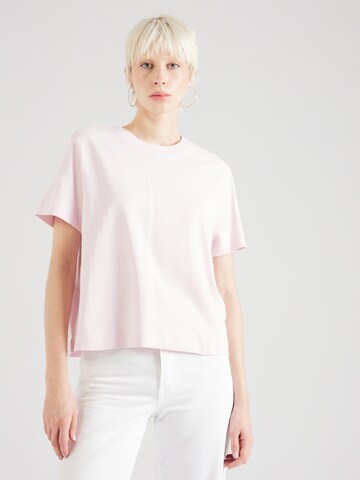 SELECTED FEMME - Camiseta 'ESSENTIAL' en rosa: frente