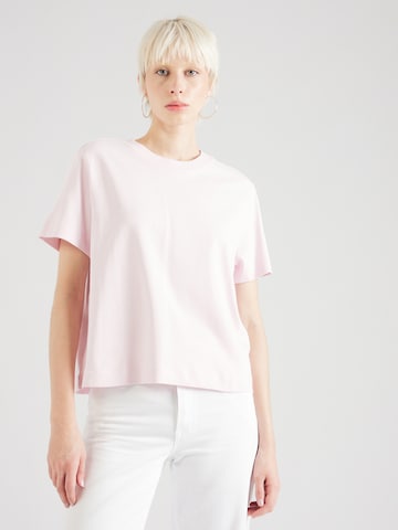 SELECTED FEMME T-shirt 'ESSENTIAL' i rosa: framsida