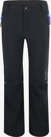 TROLLKIDS Regular Athletic Pants in Black: front