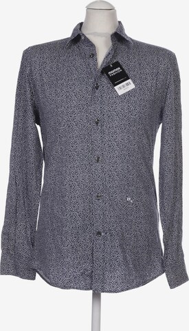 DIESEL Button Up Shirt in M in Blue: front