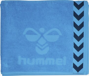 Hummel Handdoek in Blauw: voorkant