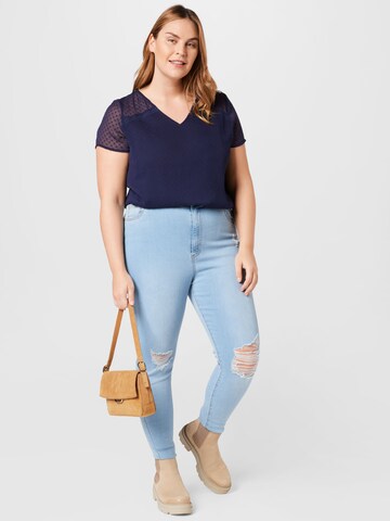 Cotton On Curve Jeans 'Adriana' in Blau