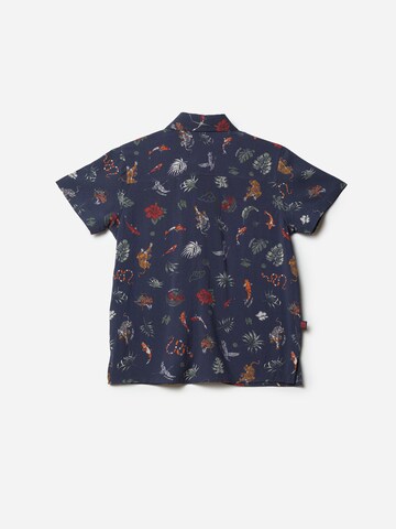 KOROSHI Comfort Fit Košeľa - Modrá