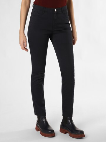 Slimfit Pantaloni di BRAX in blu: frontale