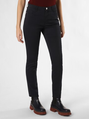 Coupe slim Pantalon BRAX en bleu : devant