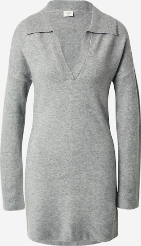 Abercrombie & Fitch Knitted dress in Grey: front