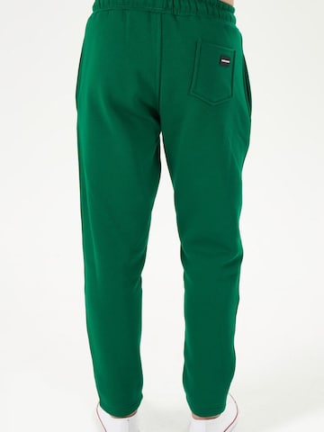 LOUIS LECLER Slim fit Pants 'Lucien' in Green