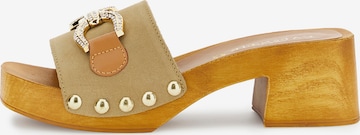 CAFè NOIR Sandalen in Beige: Vorderseite