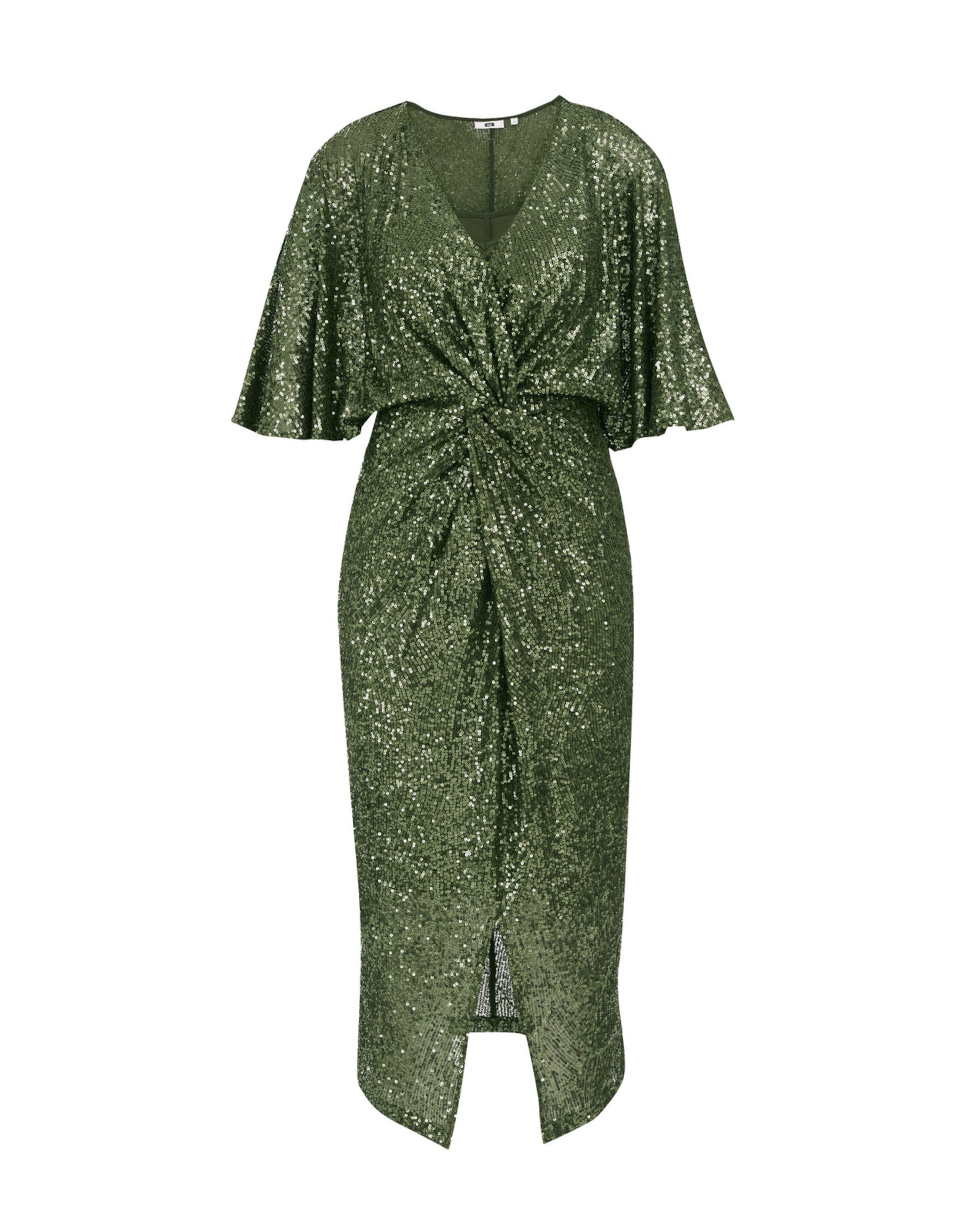 WE Fashion - Vestido em verde: frente