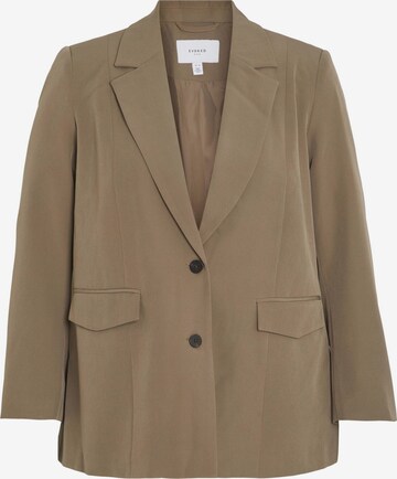 EVOKED Blazer i brun: forside