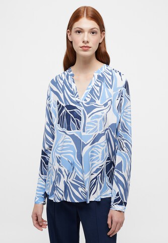 ETERNA Blouse in Blauw: voorkant