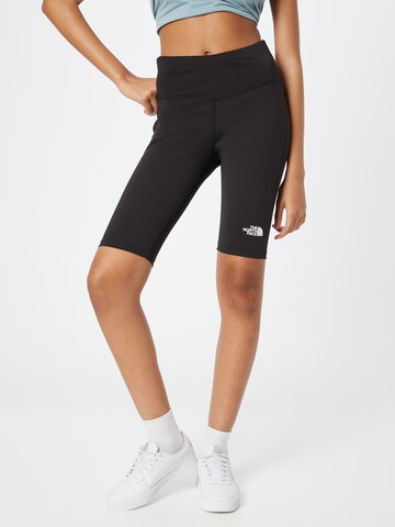 Skinny Pantalon de sport THE NORTH FACE en noir : devant