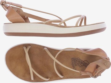 Ancient Greek Sandals Sandals & High-Heeled Sandals in 38 in Brown: front