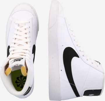 Baskets hautes 'Blazer Mid 77 Next Nature' Nike Sportswear en blanc