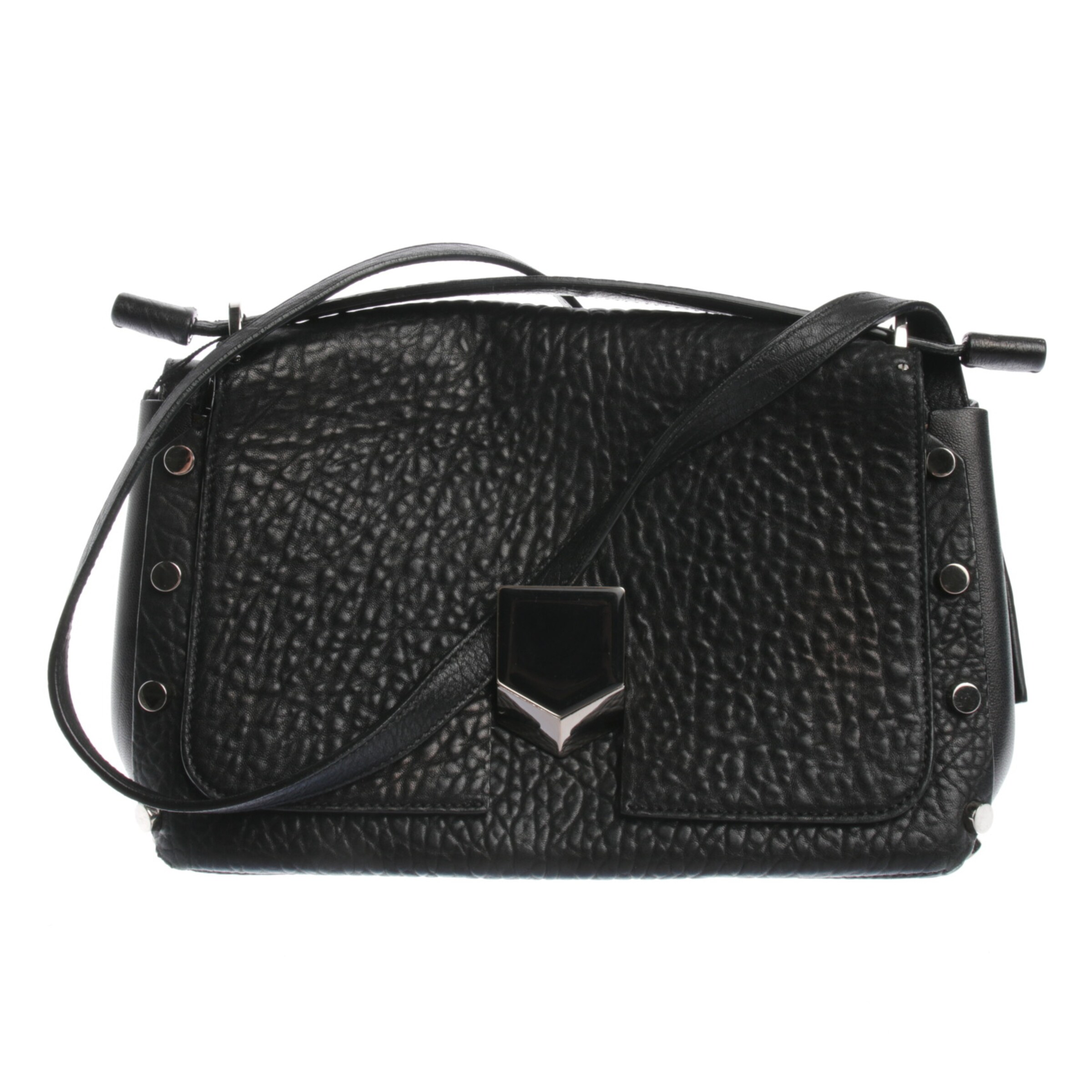 JIMMY CHOO Bag in One size in Black: front