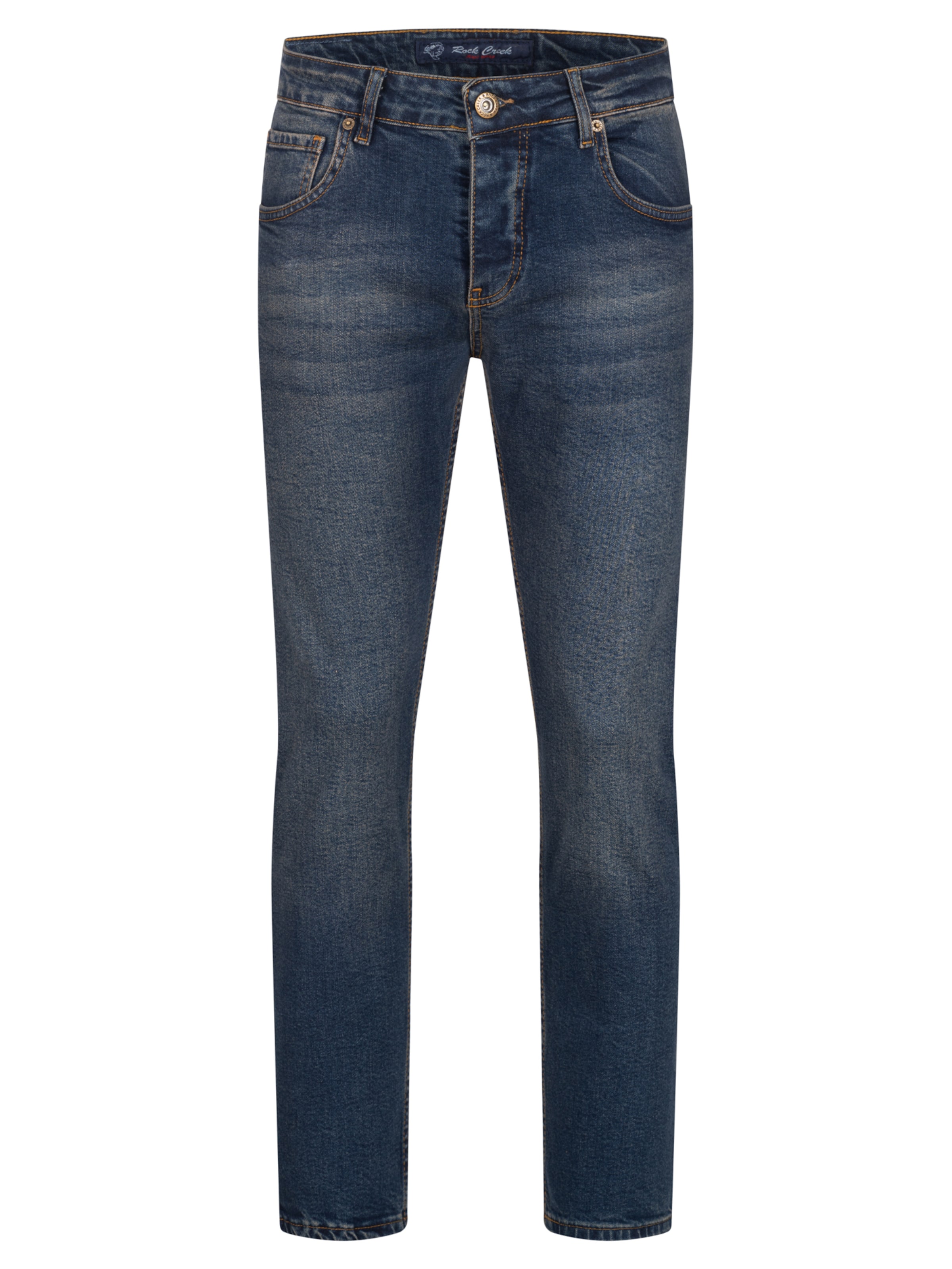 Rock Creek Slim fit Jeans 'RC-2400' in Blue: front