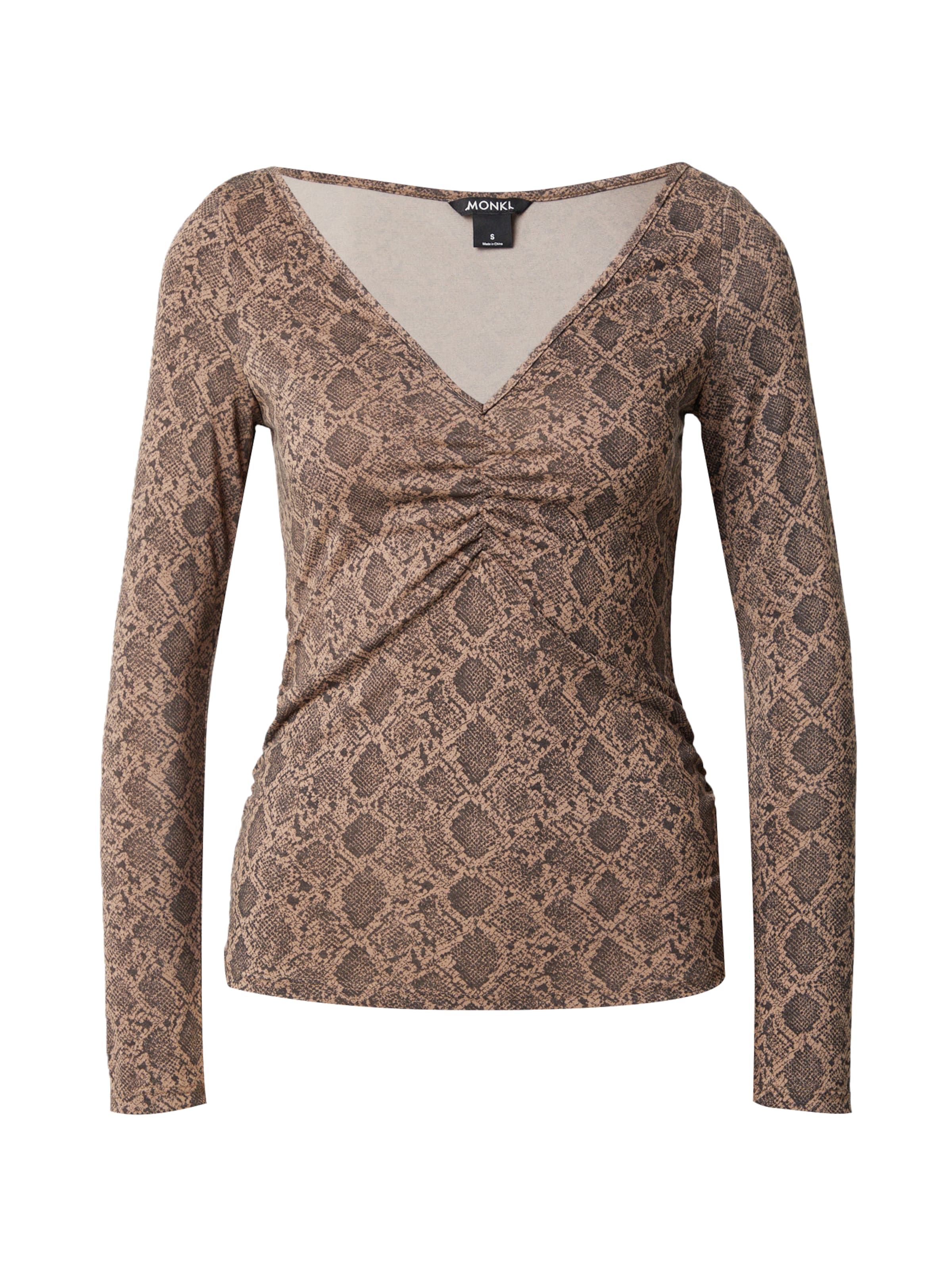 Monki Koszulka w kolorze brązowy: przód