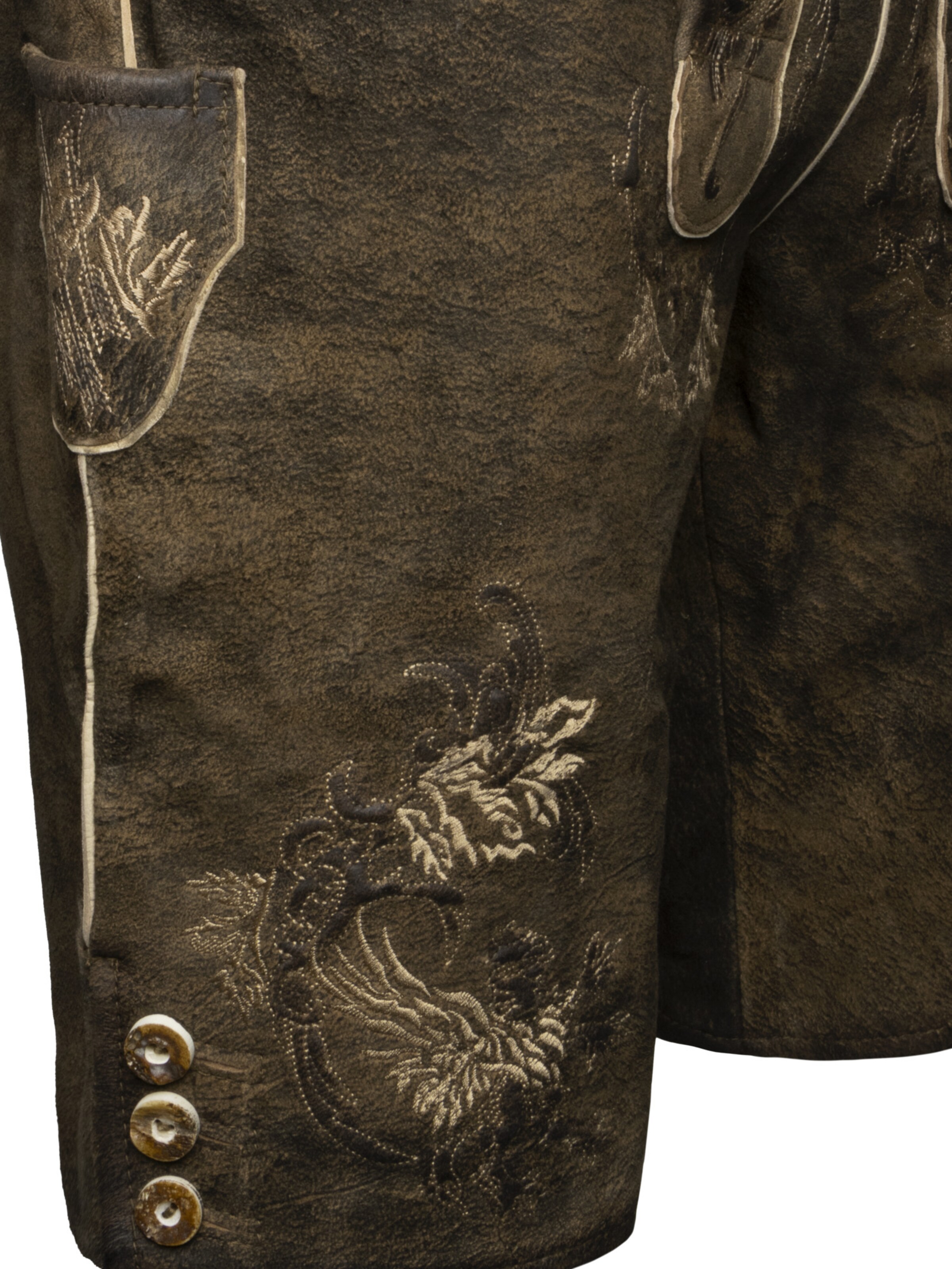 SPIETH & WENSKY Regular Traditional pants 'Fassing' in Brown