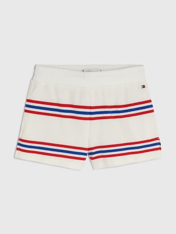 Regular Pantalon TOMMY HILFIGER en blanc : devant