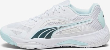 PUMA Athletic Shoes in White: front