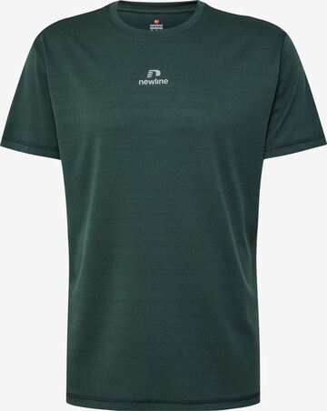 T-Shirt fonctionnel Newline en vert : devant