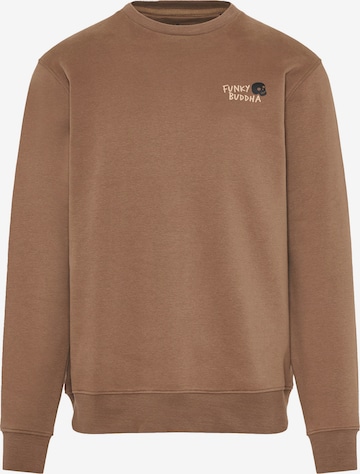 Funky BuddhaSweater majica - smeđa boja: prednji dio