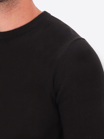 Distretto12 Pullover 'Pino' in Schwarz