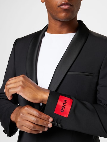 HUGO Red Slim Fit Blazer 'Arti' i svart