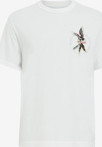 T-Shirt 'FRET' AllSaints en blanc : devant