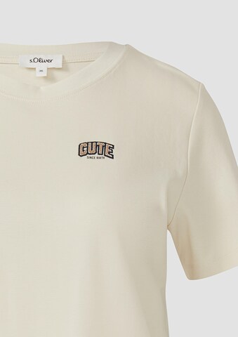 T-shirt s.Oliver en beige