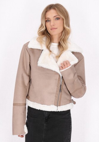 DreiMaster Vintage Between-season jacket in Grey: front