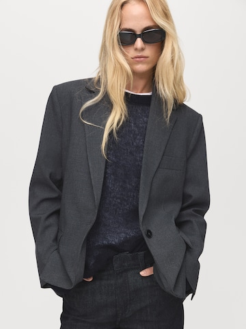 MANGO Marynarka 'Mila' w kolorze szary: przód