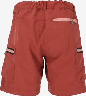 Whistler Regular Cargo Pants 'Stian' in Red