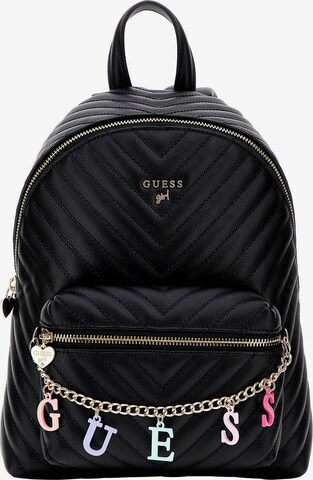 GUESS Rucksack in Schwarz: predná strana