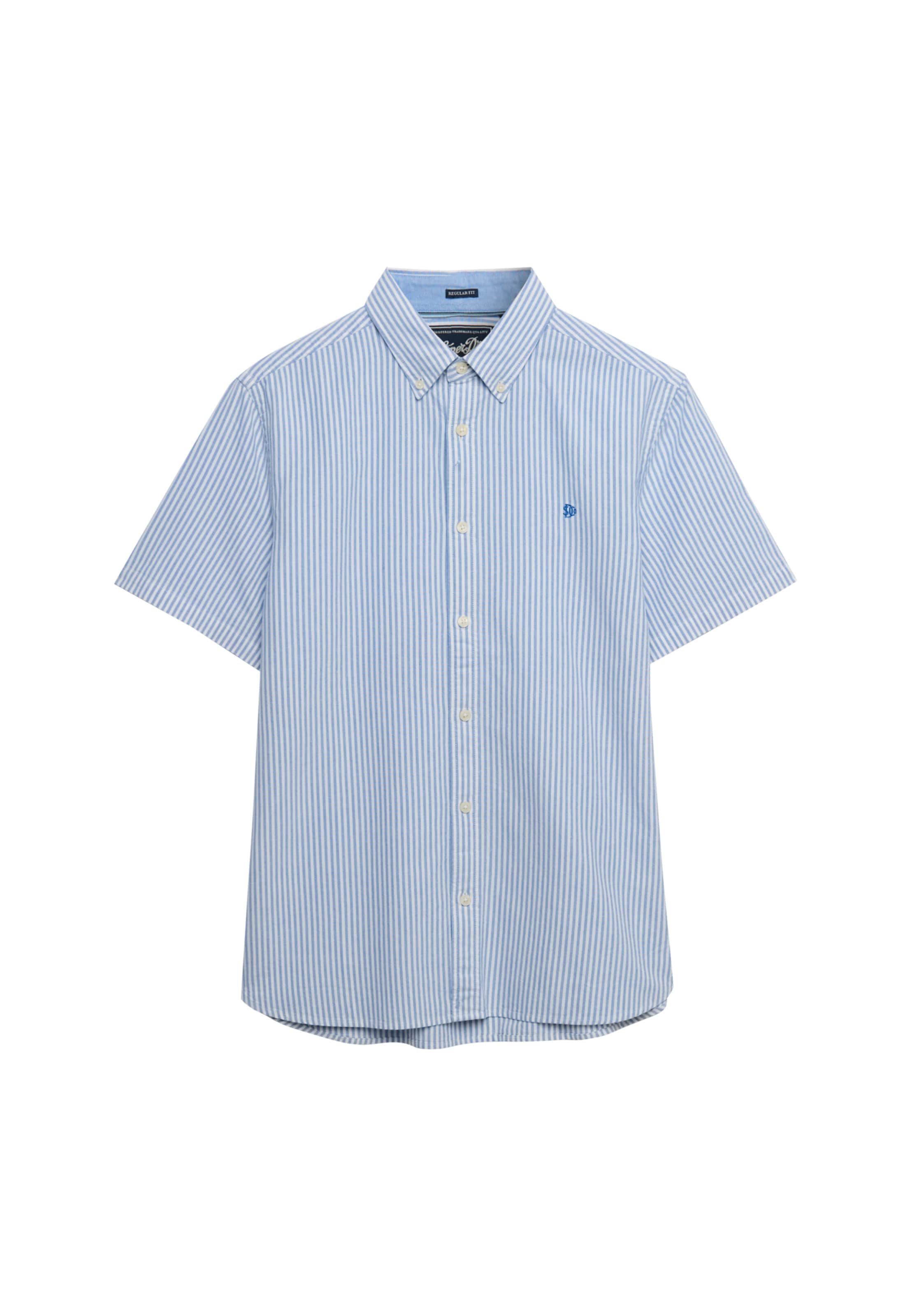 Chemise Superdry & Co en bleu : devant